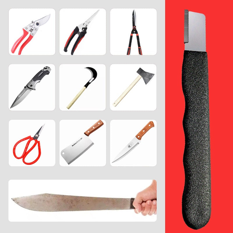 🔥 ¡Compra 1 y llévate 1 GRATIS! ✨ Afilador Portátil Multifunción para Cuchillos, Tijeras y Herramientas 🛠️🔪