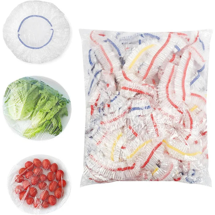 🔥✨ ¡ADIÓS A LOS RECIPIENTES DESTAPADOS! 100 Tapas Flexibles para Conservar tus Alimentos 🍓🥗