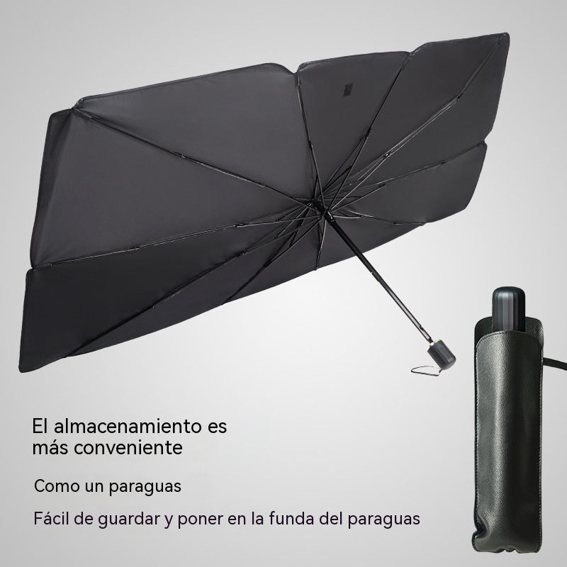 ☀️ Parasol Coche Delantero Plegable | Protección UV y Mayor Comodidad para tu Vehículo 🚗