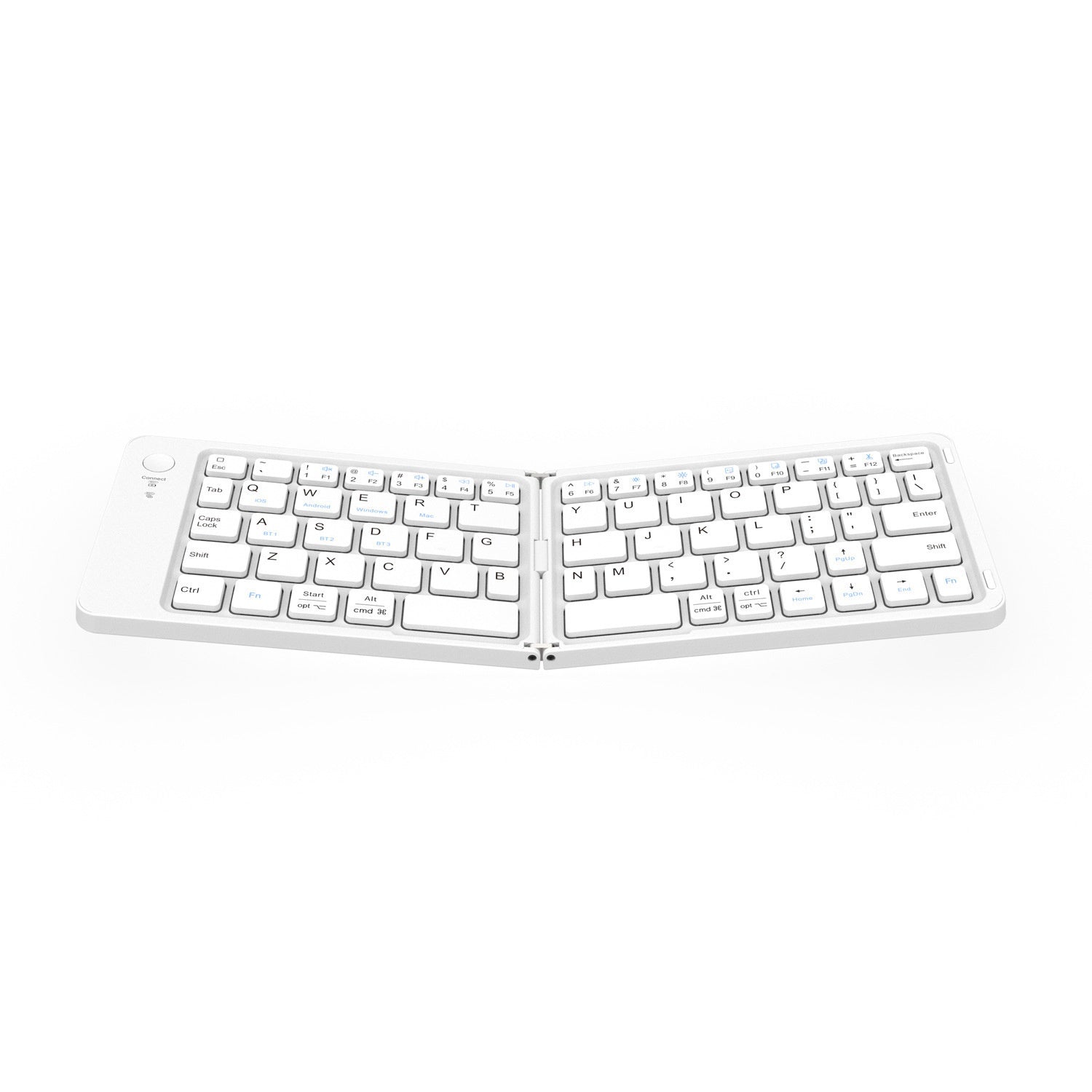 🔥 Only €28.9 + Free Shipping 🚚 | Ultralight Foldable Bluetooth Keyboard with Touchpad for Mobile, Tablet, and PC | iOS Android Windows