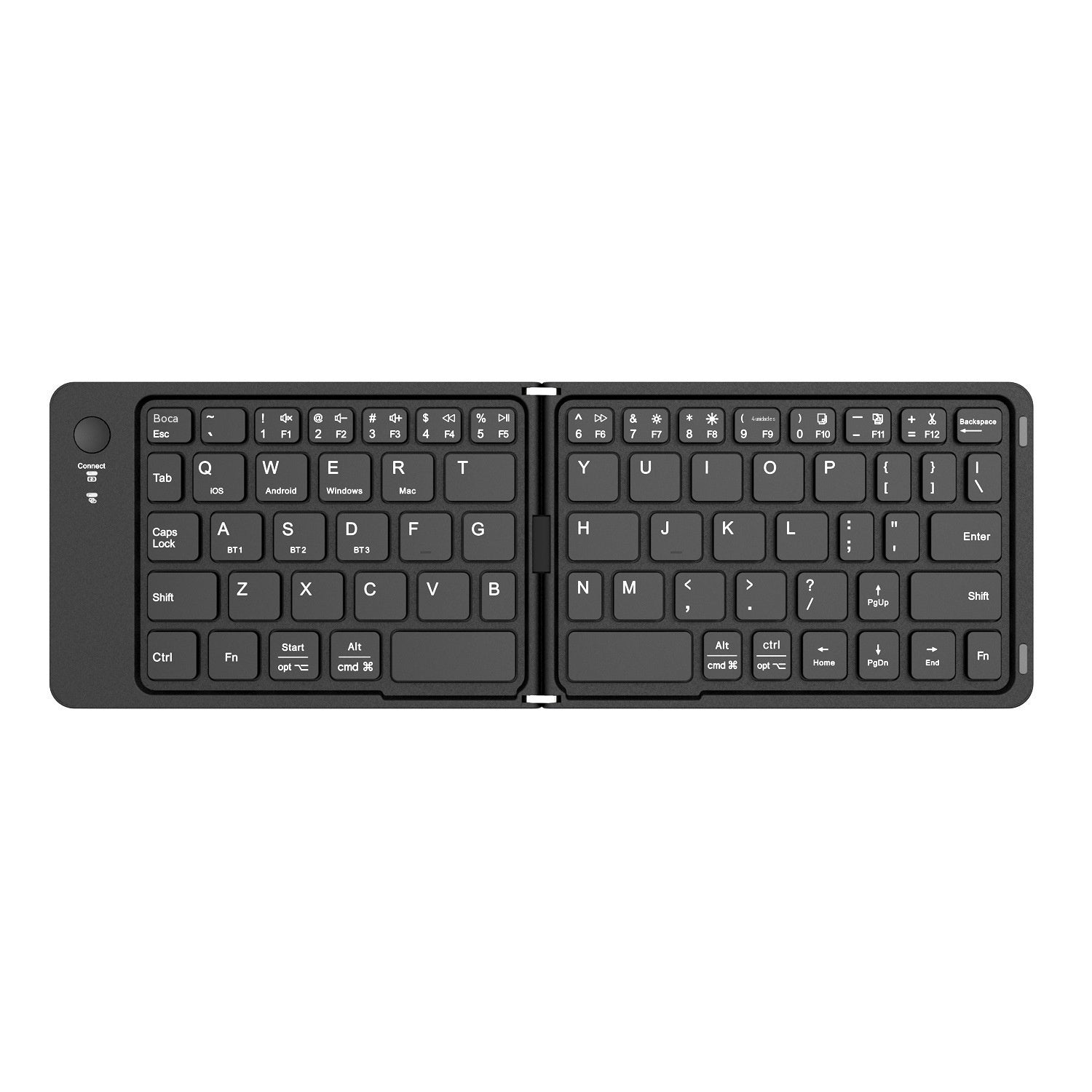 🔥 Solo 28.9€ + Envío Gratis 🚚 | Teclado Bluetooth Plegable Ultraligero con Panel Táctil para Móvil, Tablet y PC | iOS Android Windows