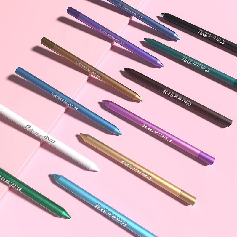 🌈 Eyeliner Multicolor 12 Piezas | Colores Intensos para Crear Diferentes Looks