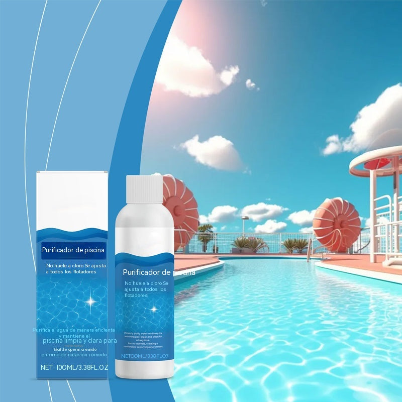⏰💦Compra 1 y recibe 1 gratis🏊‍♂️ Líquido Clarificador para Piscinas – Agua Transparente en Horas, Sin Esfuerzo ✨