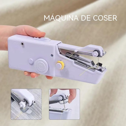 ✨ Máquina de Coser Eléctrica Portátil de Mano – Ideal para Viajes, Hogar, Principiantes y Reparaciones Rápidas ✂️🪡