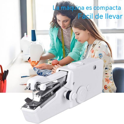 ✨ Máquina de Coser Eléctrica Portátil de Mano – Ideal para Viajes, Hogar, Principiantes y Reparaciones Rápidas ✂️🪡