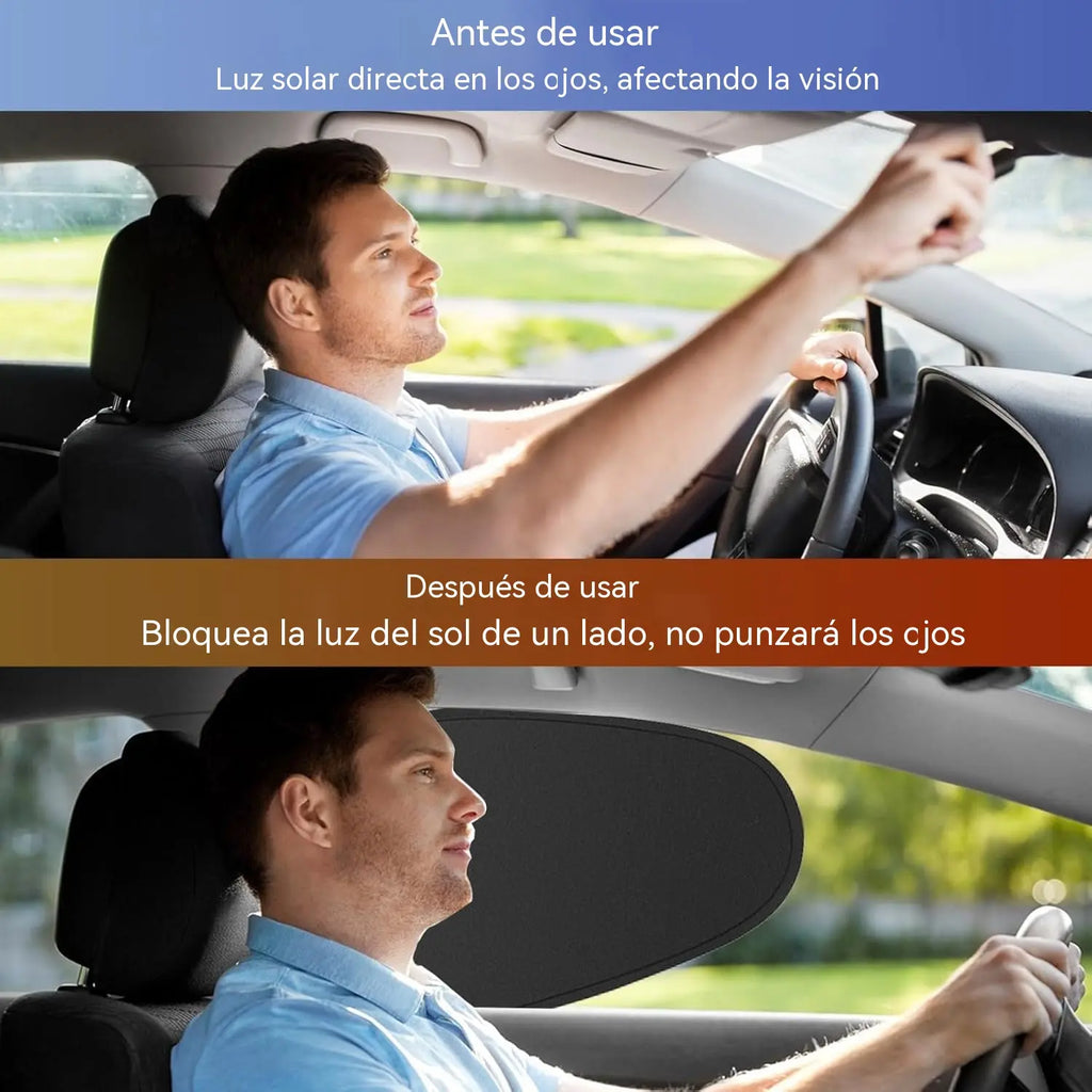 🚗🌞 Parasol para ventana lateral de coche 🌞🚗 Película de protección solar con adherencia estática (sin pegamento) para una instalación fácil y sin residuos ✨