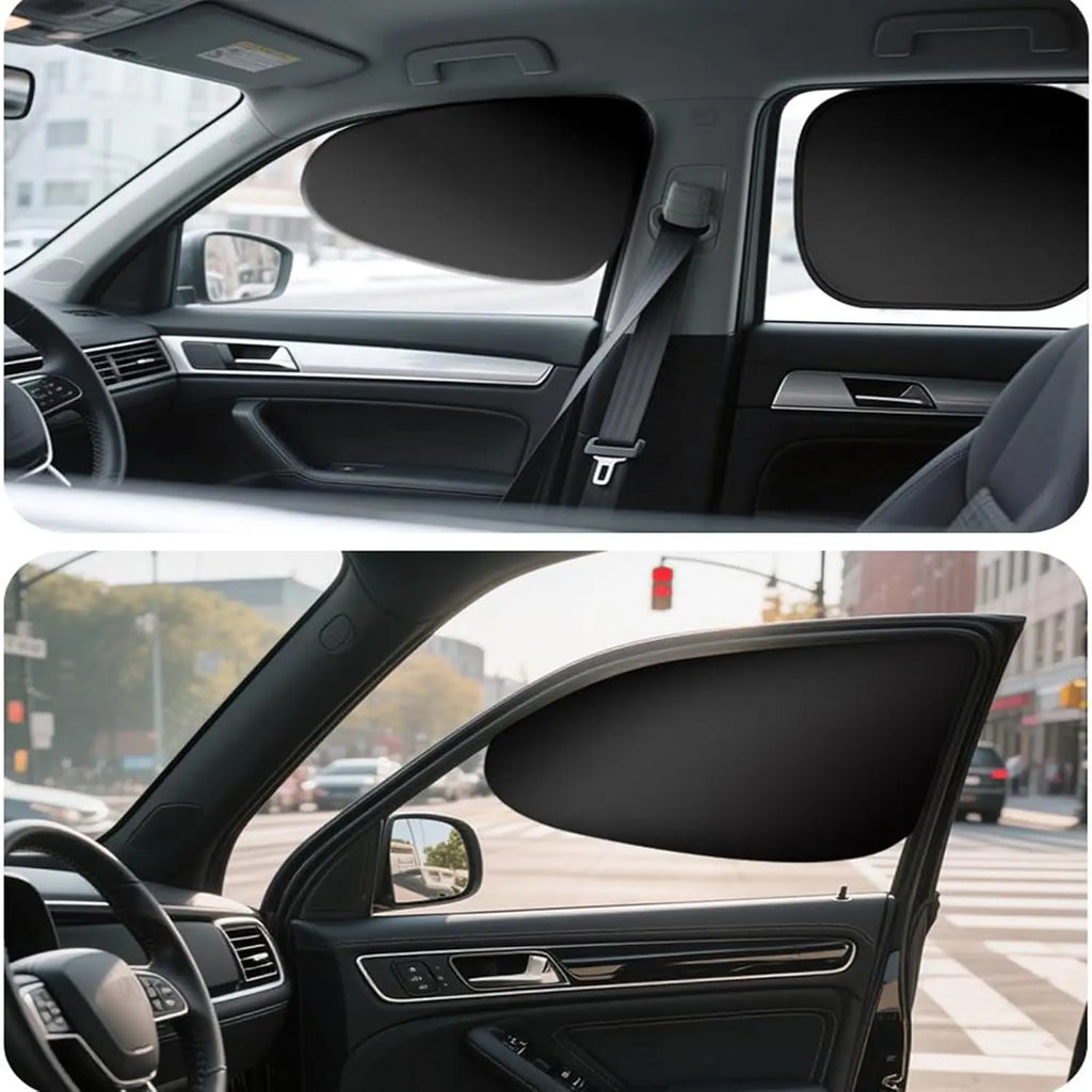 🚗🌞 Parasol para ventana lateral de coche 🌞🚗 Película de protección solar con adherencia estática (sin pegamento) para una instalación fácil y sin residuos ✨