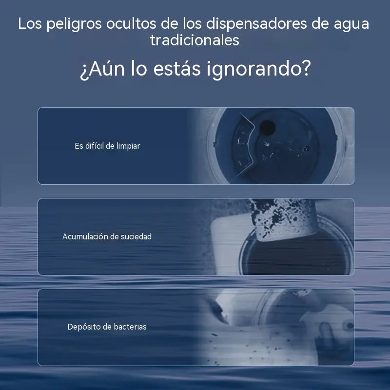 💧 Dispensador de Agua Eléctrico USB – Agua Fácil con un Solo Botón 🥤