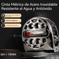 🛠️ Cinta Métrica de Acero Inoxidable 5M × 19MM – Resistente al Agua y Antióxido