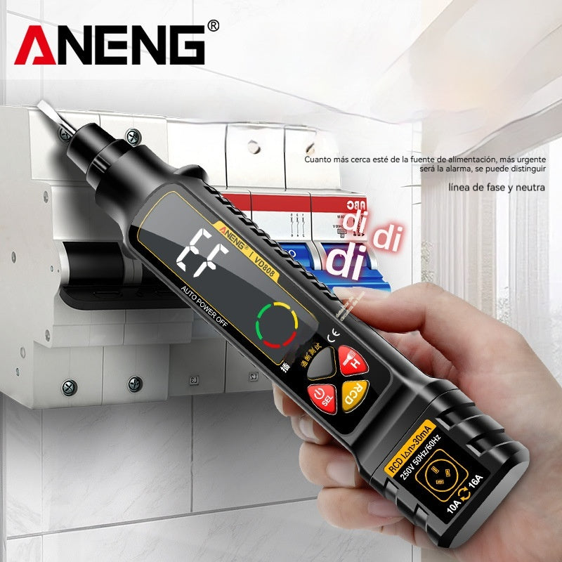 🔥 ¡Solo 25€ + Envío Gratis 🚚⚡ Lápiz Detector de Voltaje Inteligente | Probador Eléctrico Sin Contacto Multifunción 🔍