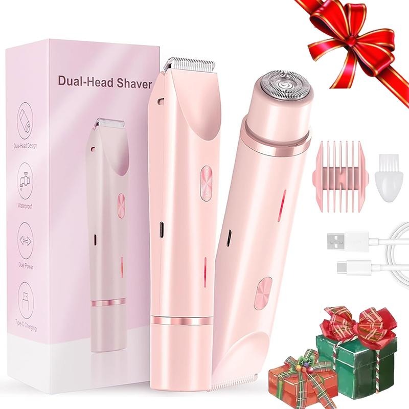 ✨ Recortadora Eléctrica Femenina 2 en 1 | Depilación Cómoda para Piernas, Axilas y Bikini 💕